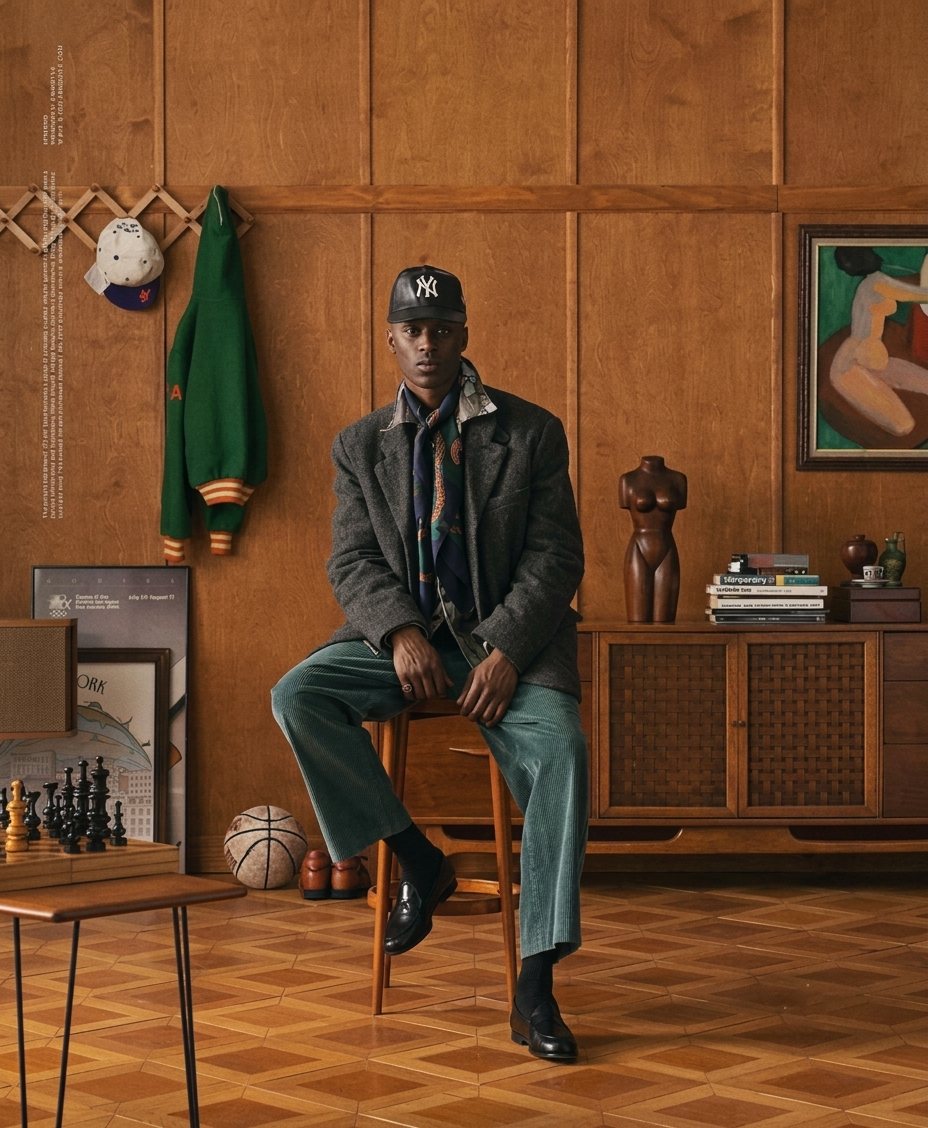 Aphrika lookbook, third look