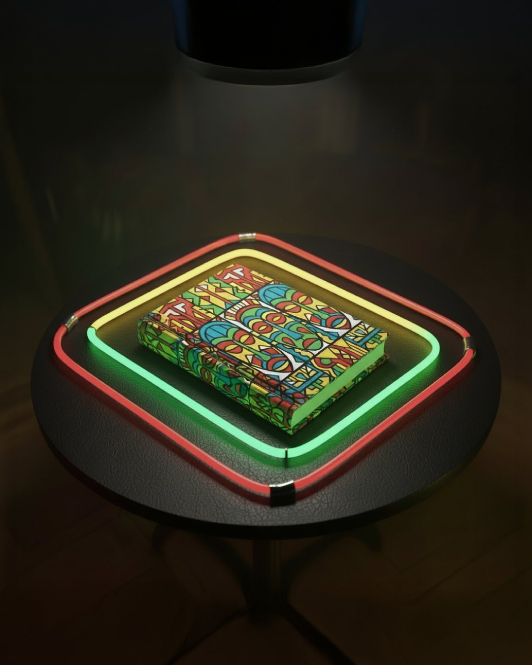 Aphrika pattern in retail lighting