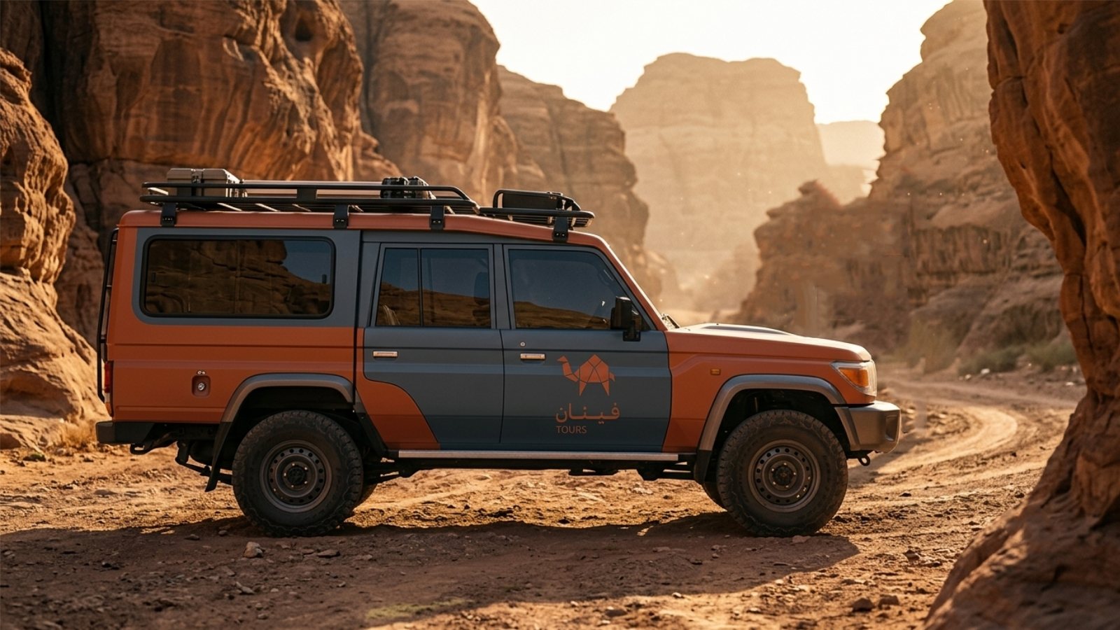 Feynan Tours vehicle livery