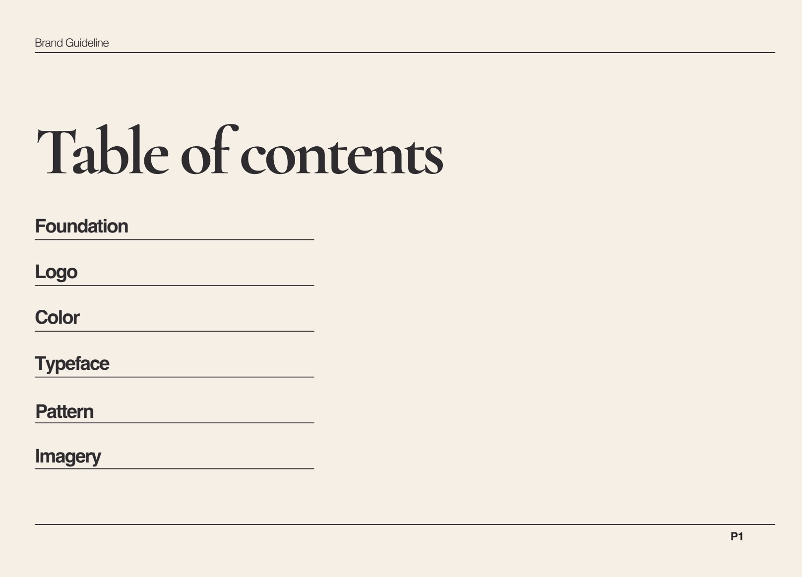 Underbaked brand guidelines, page 2