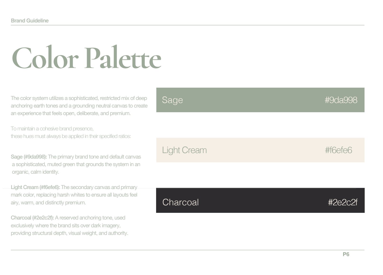 Underbaked brand guidelines, page 7