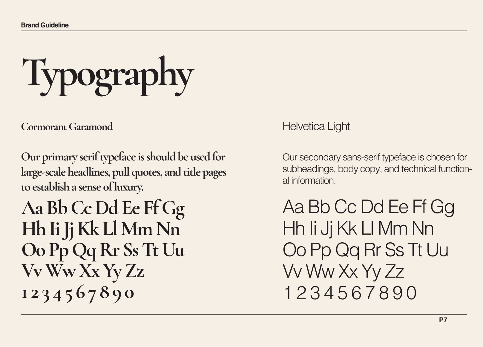 Underbaked brand guidelines, page 8